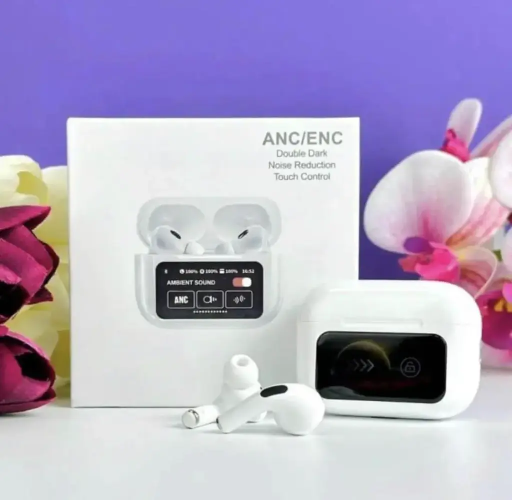 Double Dark Noise Reduction Touch Control Airpods.